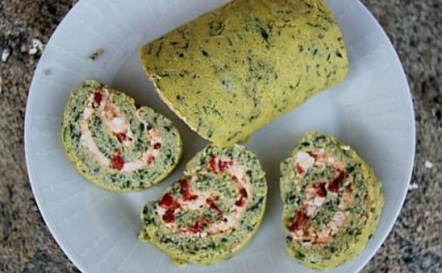 Zucchini Feta Roulade
