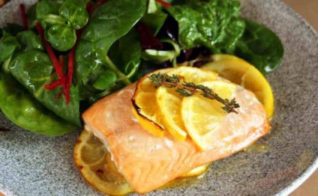Baked Lemon Salmon