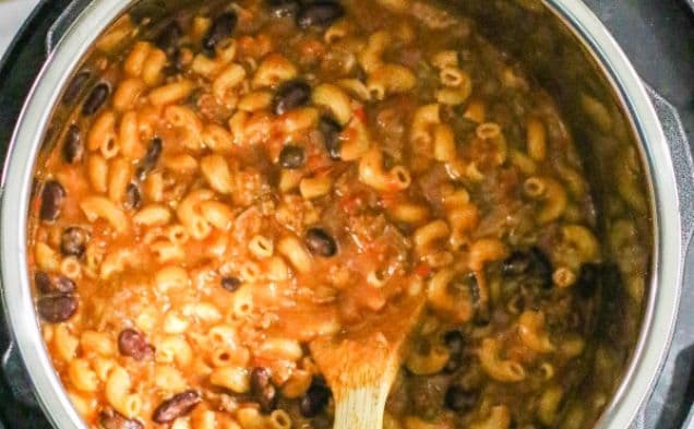 Instant Pot Chili Mac