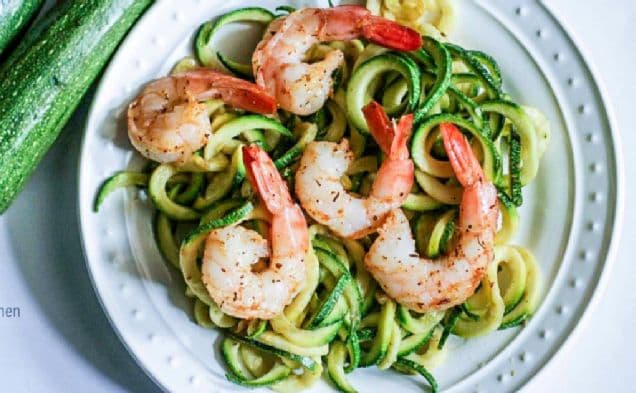 Shrimp Scampi Zoodles