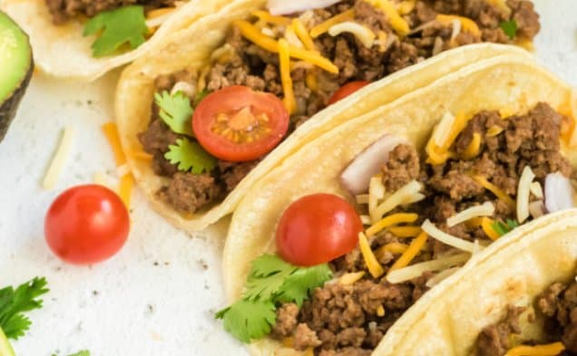 Ground Beef Street Tacos