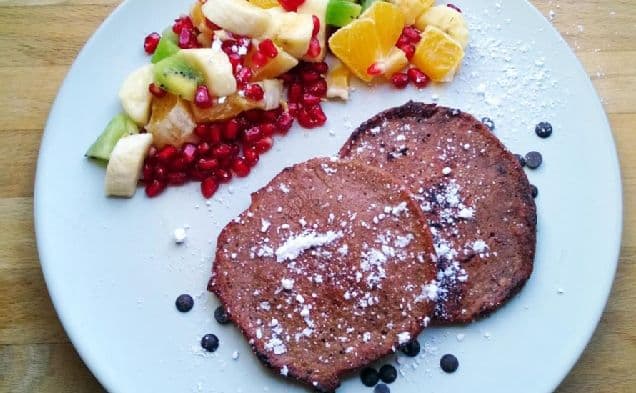 Cocoa Protein Pancakes