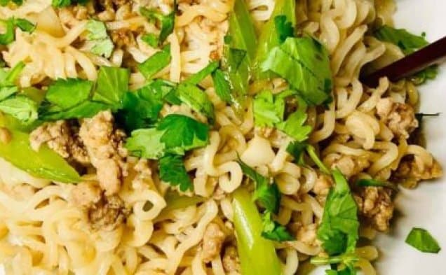 Ground Pork Ramen