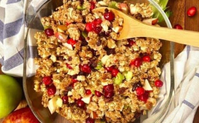 Thanksgiving Stuffing with Fruit