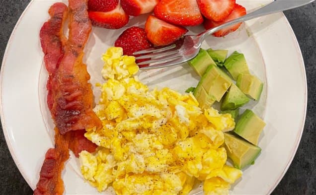 Your Basic Low Carb Breakfast