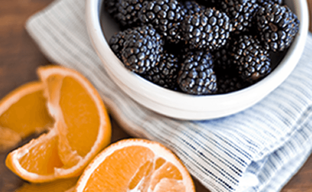 Blackberry Scones with Orange Zest (gluten-free)