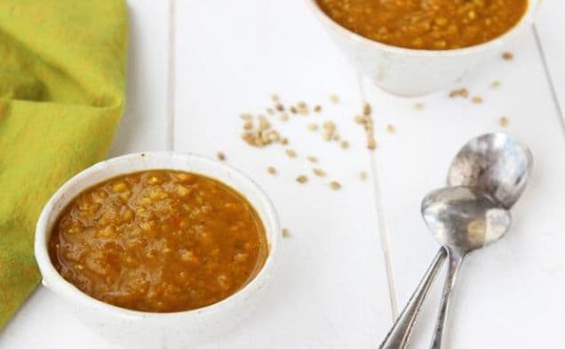 Indian Spiced Red Lentil Soup