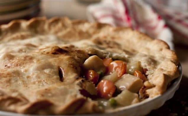 4 Ingredient Chicken Pot Pie
