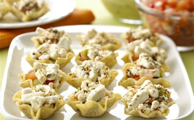 Alouette Crumbled Goat Cheese Provencal Mini Tacos