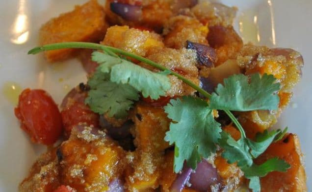 Amaranth and Roast Veggie Salad