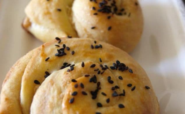 Armenian tahini rolls