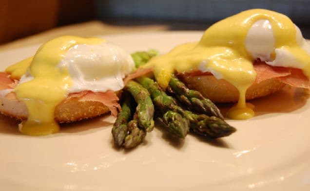 Asparagus Eggs Benedict