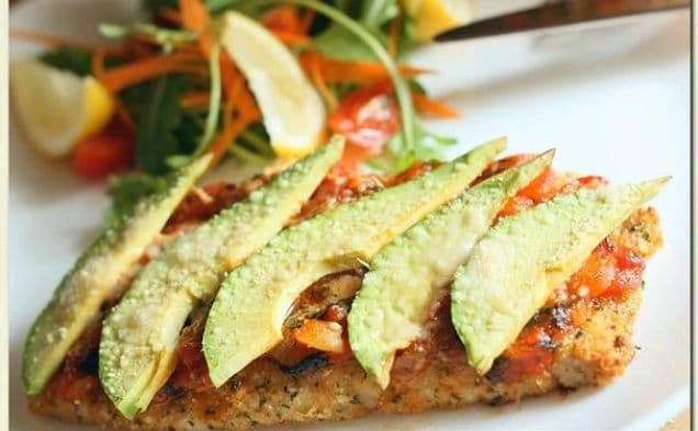 Avocado Chicken Parmigiana