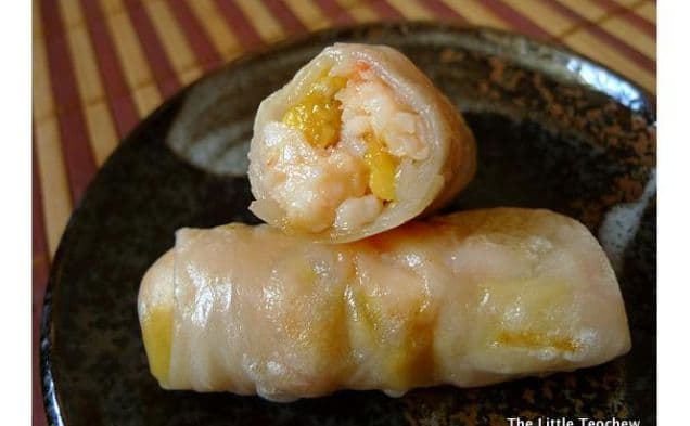 Banana Prawn Rolls