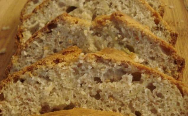 Banana Walnut Cinnamon Bread