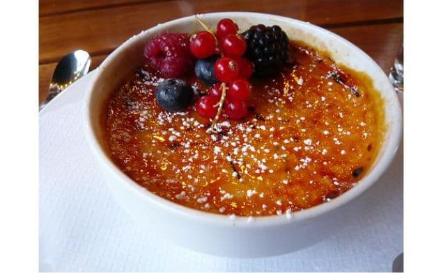Blackberry Creme Brulee