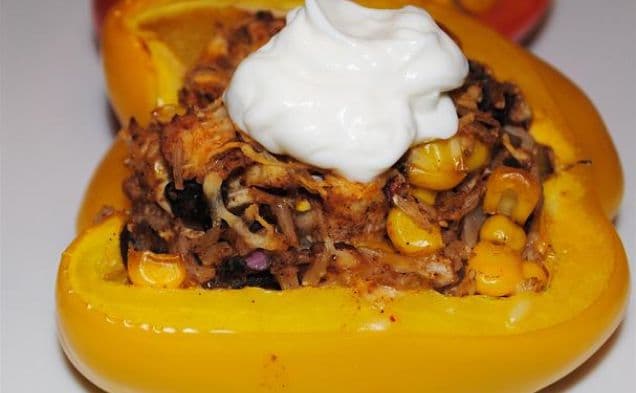 Blast Of Color Mexican Stuffed Bell Peppers