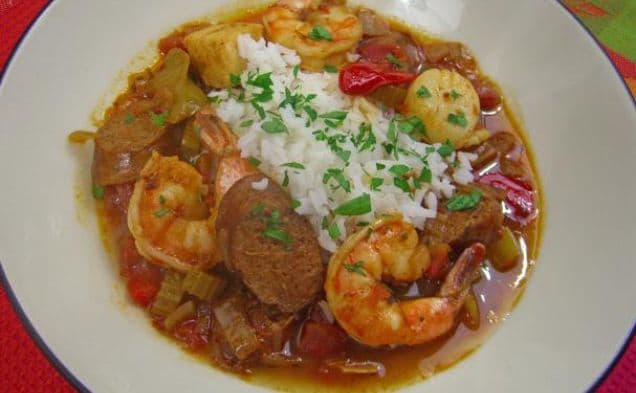 Cajun Seafood and Andouille Sausage Gumbo