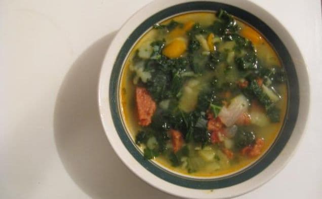 Caldo Verde - Portuguese Kale Soup