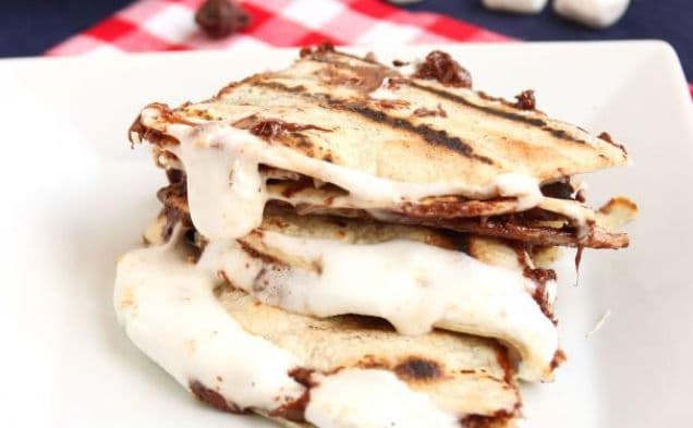 Campfire Quesadilla