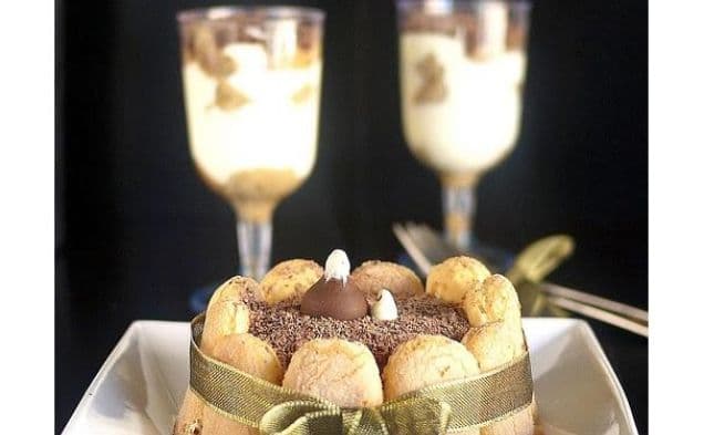 Charlotte Tiramisu Cake With A Hint Of Baileys - Heaven In Mouth