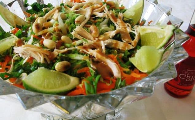 Chinese Chicken Salad With Chipotle Dressing