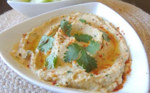 Cilantro Hummus
