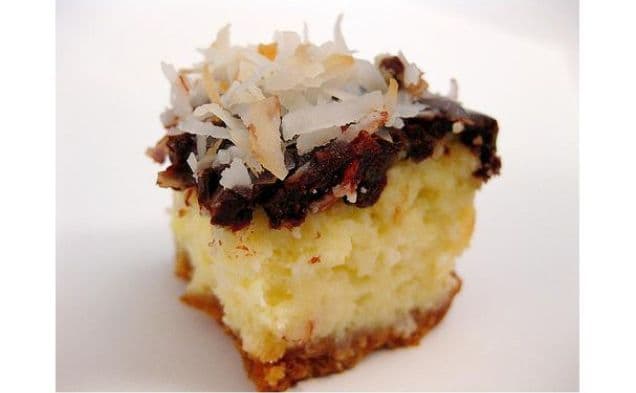 Coconut Almond Cheesecake