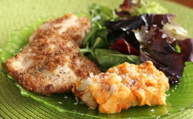 Coconut-Almond Crusted Tilapia