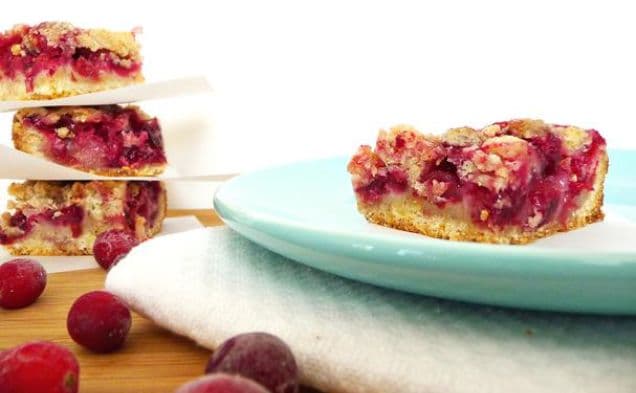 Cranberry Crumb Bars