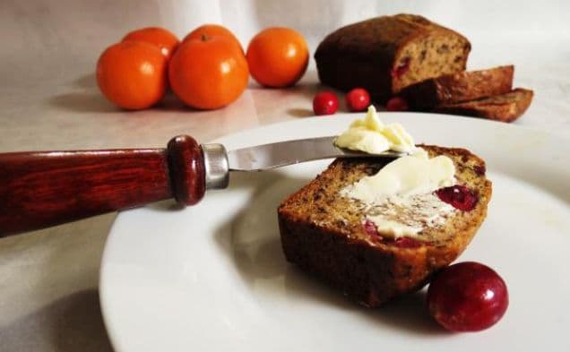 Cranberry Orange Banana Bread