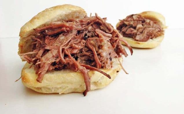 Crock Pot Shredded French Dip