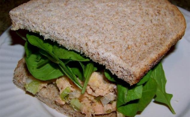 Crunchy Wild Alaskan Salmon Salad