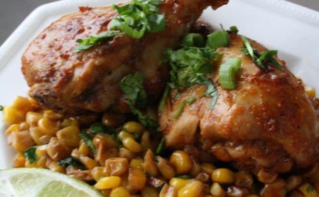 Cumin and Paprika Rubbed Chicken Drumsticks