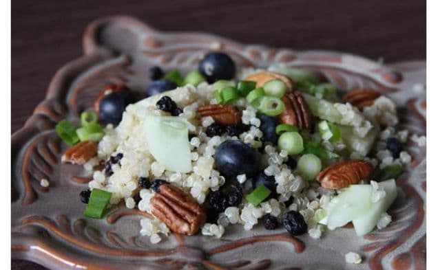 Double Blueberry Quinoa Salad