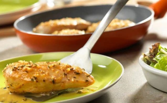 Easy Chicken with White Wine Sauce