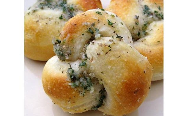 Easy Parmesan Knots