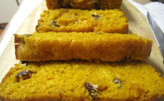 Eggless Ginger & Mango Bread