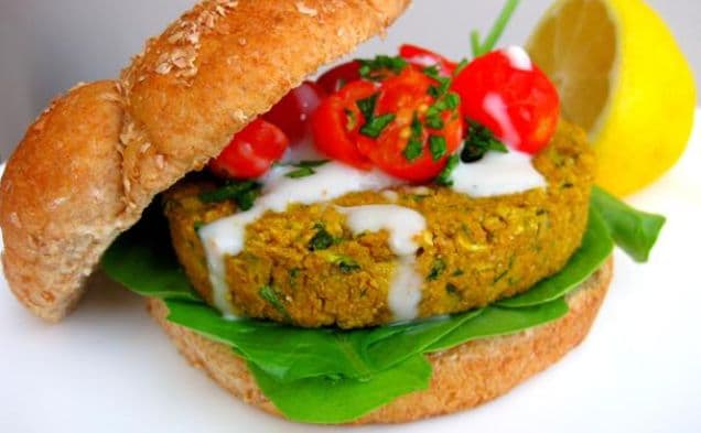 Falafel Burgers