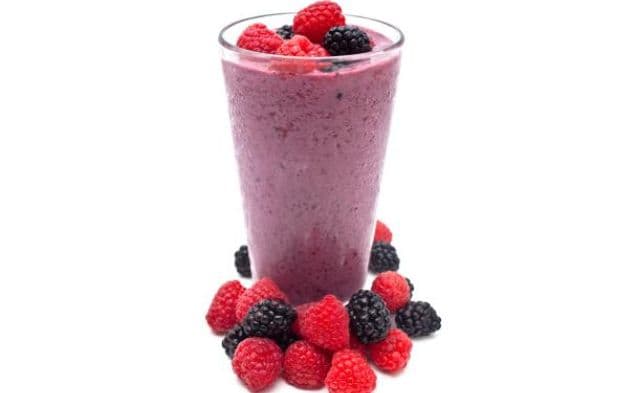 Four-Berry Blast Fruit Smoothie