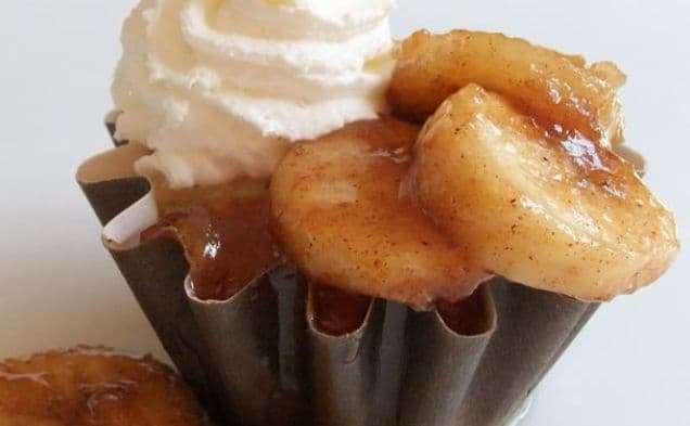 French Quarter Bananas Foster Cupcakes