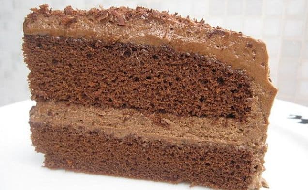 French Silk Chocolate Cake