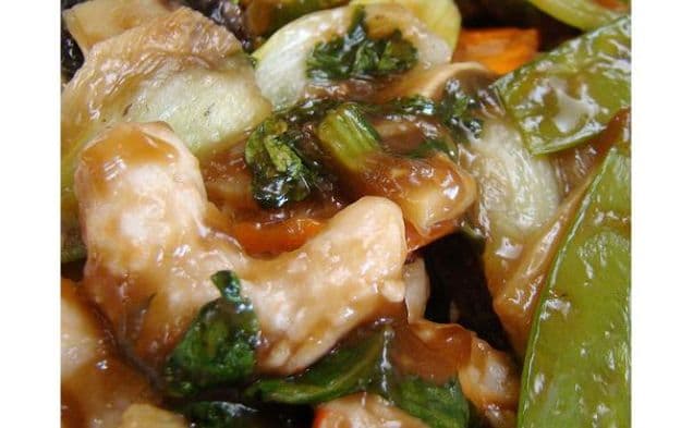 Ginger Shrimp and Pepper Stir Fry