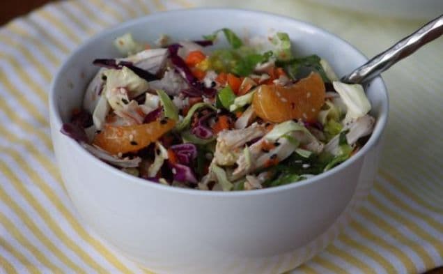 Gluten Free Dairy Free Sugar Free Chinese Chicken Salad