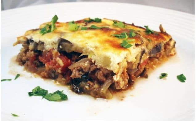 Gluten-Free Lamb Moussaka