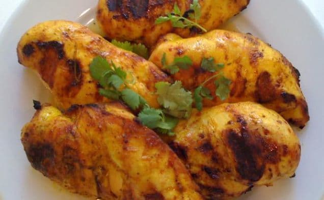 Grilled Lemon Garlic Chicken