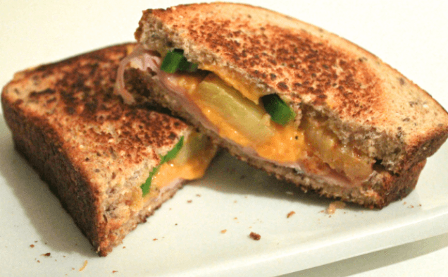 Hawaiian Grilled Cheese
