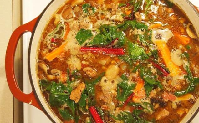 Hearty Meaty Fall Soup