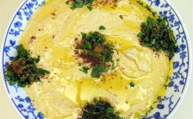 Hummus With Tahini Sauce