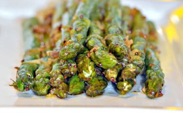 Indian Asparagus with Ginger & Lime